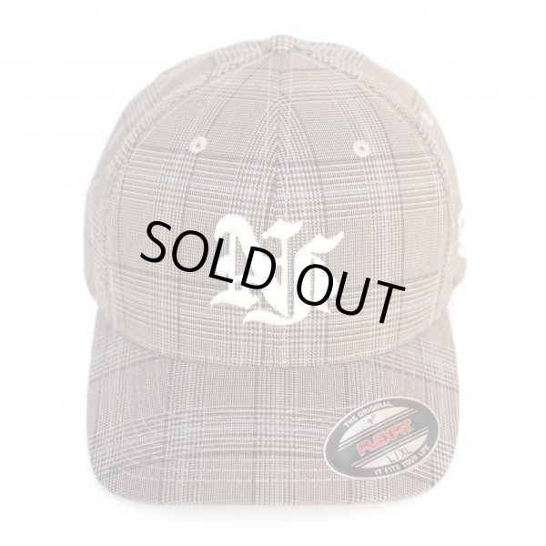 画像2: 【NEWFUNK】NF B.B CAP (Beige/Checked) (2)