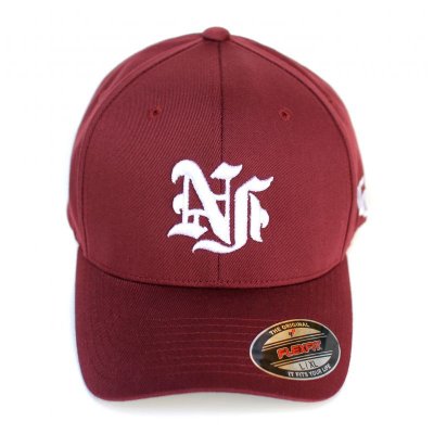 画像1: 【NEWFUNK】NF B.B CAP (WINERED)