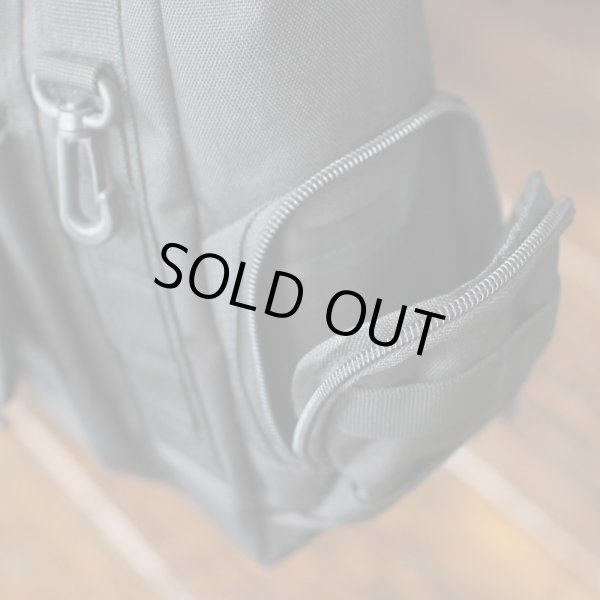 画像4: 【NEWFUNK】MILITARY SHOULDER BAG (BLACK) (4)