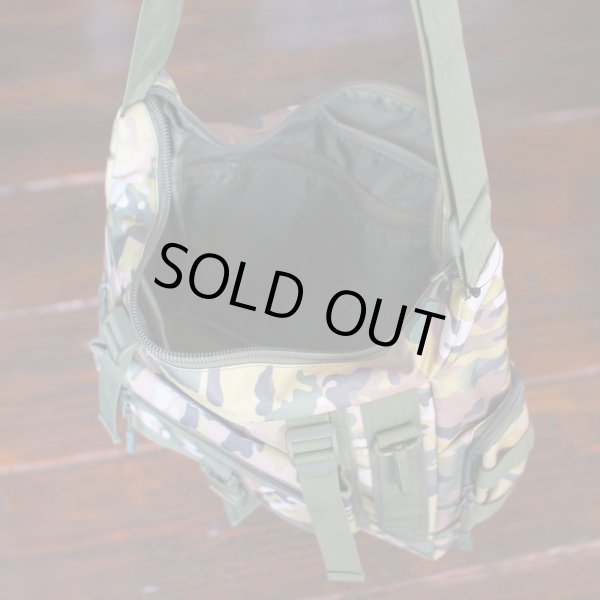 画像3: 【NEWFUNK】MILITARY SHOULDER BAG (CP CAMO) (3)