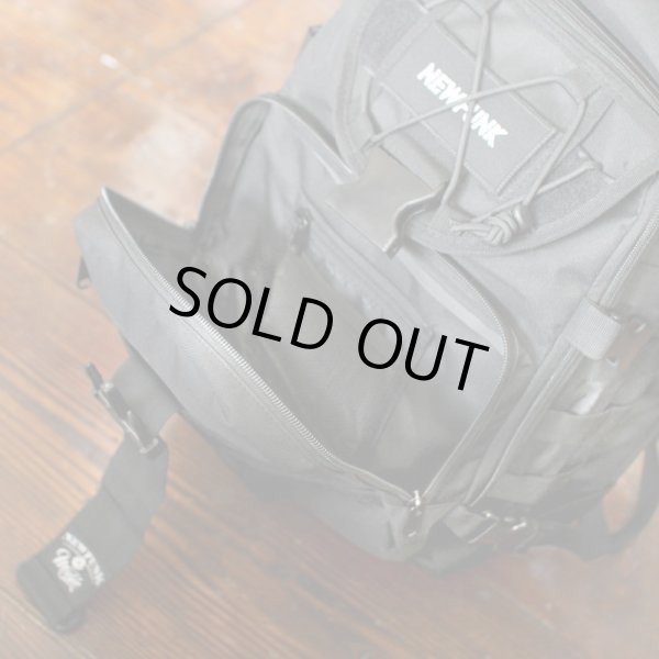 画像9: 【NEWFUNK】TACTICAL BACKPACK (Black) (9)