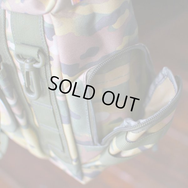 画像4: 【NEWFUNK】MILITARY SHOULDER BAG (CP CAMO) (4)