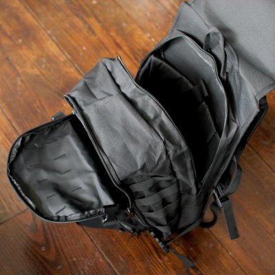 画像3: 【NEWFUNK】TACTICAL BACKPACK (Black)