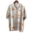 画像1: Pattern Shirt / L.Blue Bus / size: XL (1)