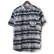 画像1: Pattern Shirt / PZRY BLACK / size: L (1)