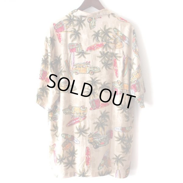 画像2: Pattern Shirt / Surf Car / size: XL (2)