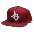 画像1: 【LIBE BRAND】LB OTTO OG LOGO CAP (WINE) (1)