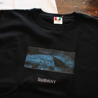 画像2: 【LIBE BRAND】SUBWAY TEE (BLACK)