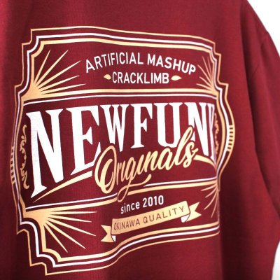 画像2: 【NEWFUNK】AMKZTAG TEE (WINE)