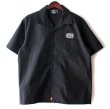 画像1: 【NEWFUNK】AMKZTAG OPEN COLLAR SHIRT (Black) (1)