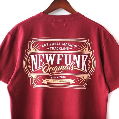 画像3: 【NEWFUNK】AMKZTAG TEE (WINE)