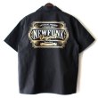 画像2: 【NEWFUNK】AMKZTAG OPEN COLLAR SHIRT (Black) (2)