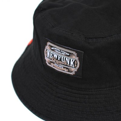 画像1: 【NEWFUNK】AMKZTAG BUCKET HAT (Black)