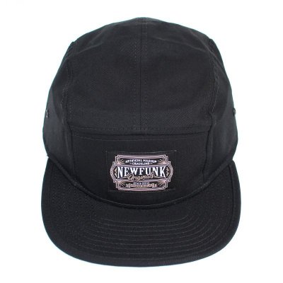 画像3: 【NEWFUNK】AMKZTAG 5 PANEL CAP (BLACK)