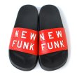 画像1: 【NEWFUNK】NF LOGO SHOWER SANDAL -GS- (1)