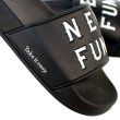 画像4: 【NEWFUNK】NF LOGO SHOWER SANDAL (BLACK) (4)