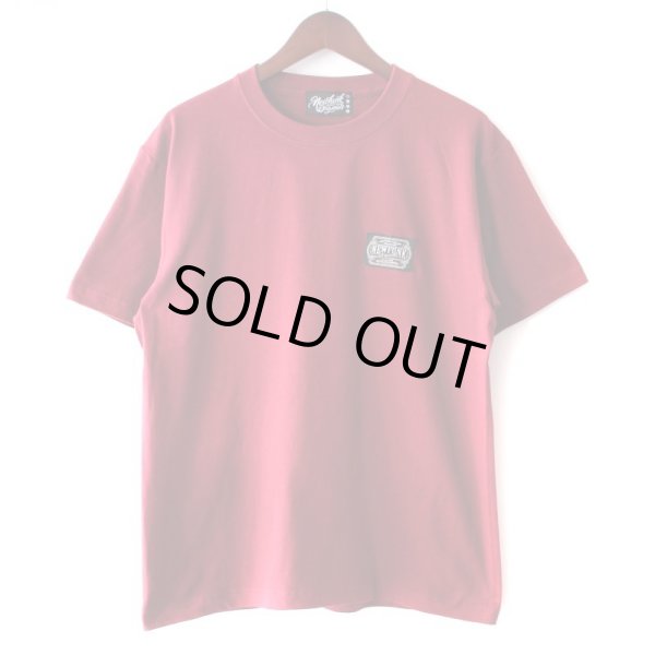 画像2: 【NEWFUNK】AMKZTAG TEE (WINE) (2)