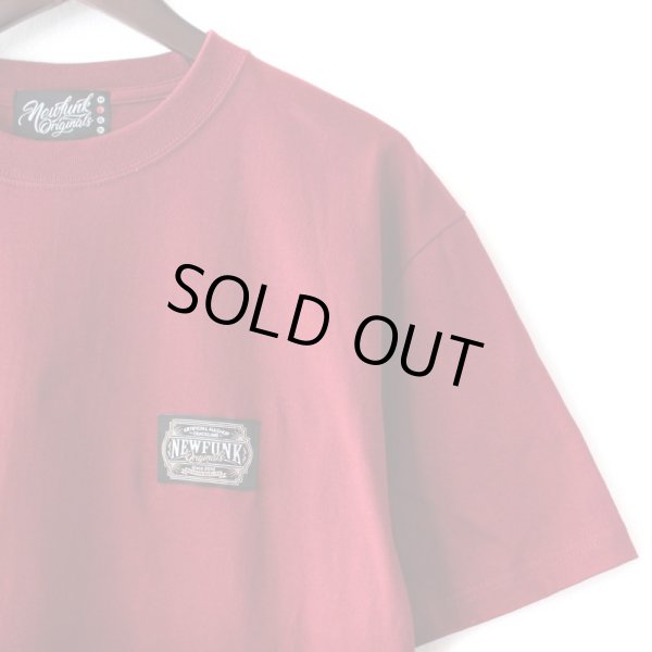 画像3: 【NEWFUNK】AMKZTAG TEE (WINE) (3)