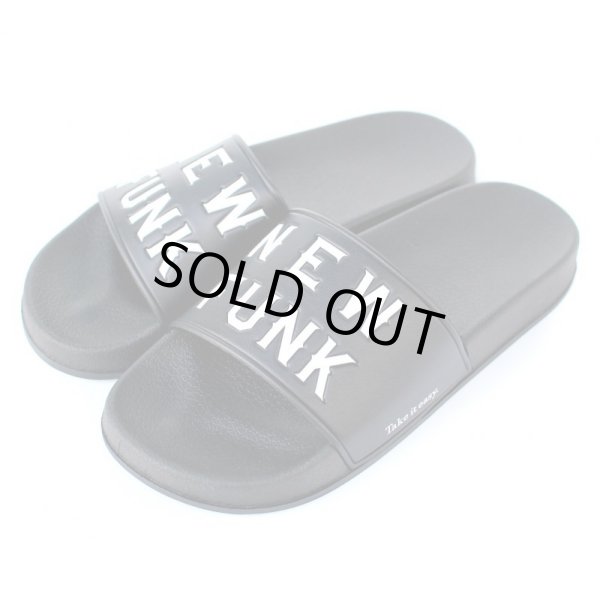 画像2: 【NEWFUNK】NF LOGO SHOWER SANDAL (BLACK) (2)