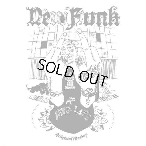 画像6: 【NEWFUNK】SIBA "Shakur" TEE (California Orange) (6)