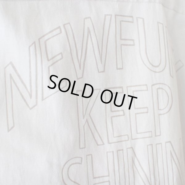 画像6: 【NEWFUNK】HALF ZIP LINEN SHIRT (Beige Gray) (6)