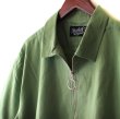 画像4: 【NEWFUNK】HALF ZIP LINEN SHIRT (Light Green) (4)