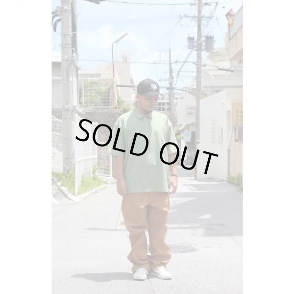 画像7: 【NEWFUNK】HALF ZIP LINEN SHIRT (Light Green) (7)