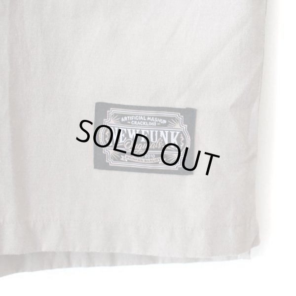 画像7: 【NEWFUNK】HALF ZIP LINEN SHIRT (Beige Gray) (7)