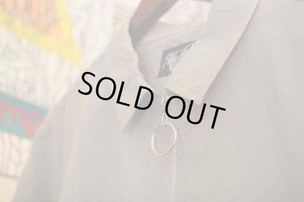 画像11: 【NEWFUNK】HALF ZIP LINEN SHIRT (Beige Gray) (11)