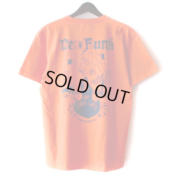 画像1: 【NEWFUNK】SIBA "Shakur" TEE (California Orange) (1)