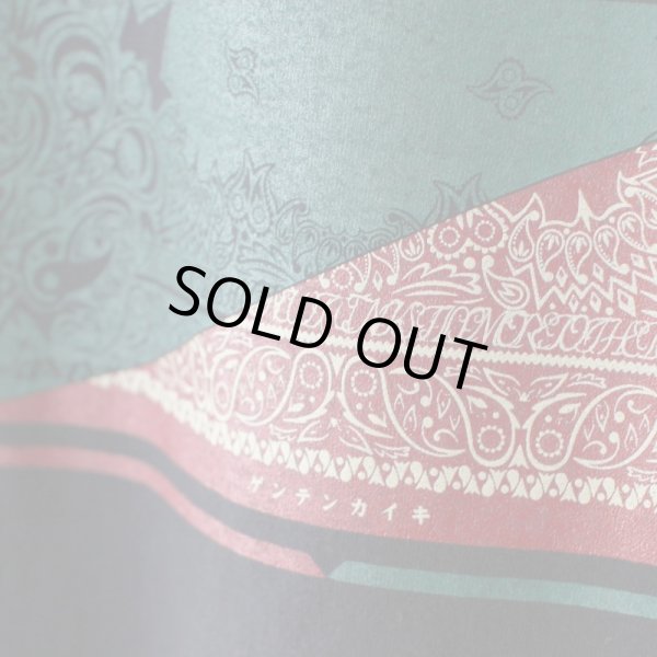 画像5: 【NEWFUNK】PAISLEY BANDANA TEE (Black) (5)