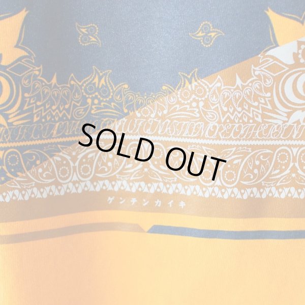 画像5: 【NEWFUNK】PAISLEY BANDANA TEE (GOLD) (5)