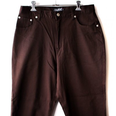 画像1: 【NEWFUNK】BALLOON PANTS (Dark Brown)