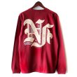 画像1: 【NEWFUNK】FLASH LONG SLEEVE SHIRT (WINE) (1)