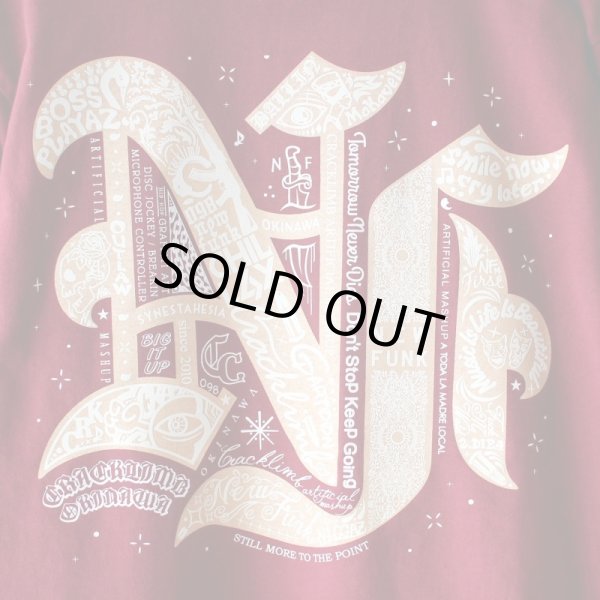 画像4: 【NEWFUNK】FLASH LONG SLEEVE SHIRT (WINE) (4)