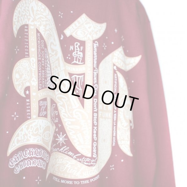 画像5: 【NEWFUNK】FLASH LONG SLEEVE SHIRT (WINE) (5)