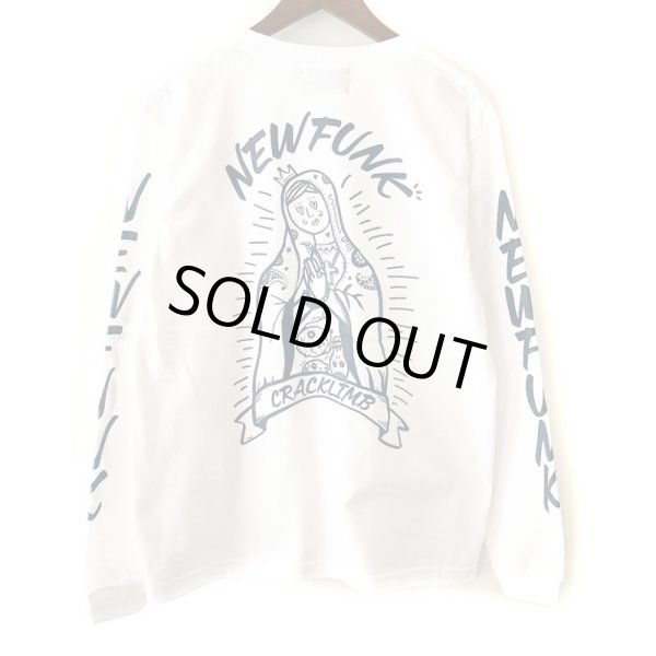 画像1: 【NEWFUNK】SIBA "MARIA" LONG SLEEVE SHIRT (WHITE) (1)