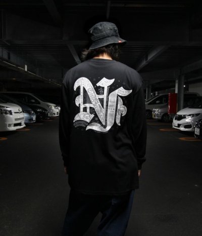 画像2: 【NEWFUNK】FLASH LONG SLEEVE SHIRT (BLACK)