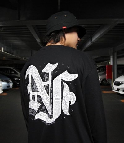 画像3: 【NEWFUNK】FLASH LONG SLEEVE SHIRT (BLACK)