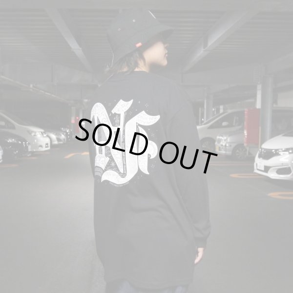 画像9: 【NEWFUNK】FLASH LONG SLEEVE SHIRT (BLACK) (9)