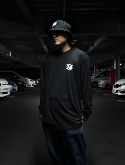 画像1: 【NEWFUNK】FLASH LONG SLEEVE SHIRT (BLACK)