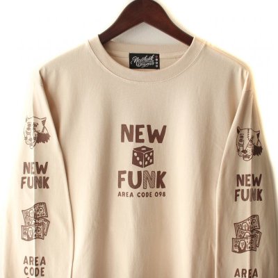 画像2: 【NEWFUNK】SIBA "COOL J" LONG SLEEVE SHIRT (Sand Beige)