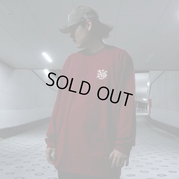 画像6: 【NEWFUNK】FLASH LONG SLEEVE SHIRT (WINE) (6)
