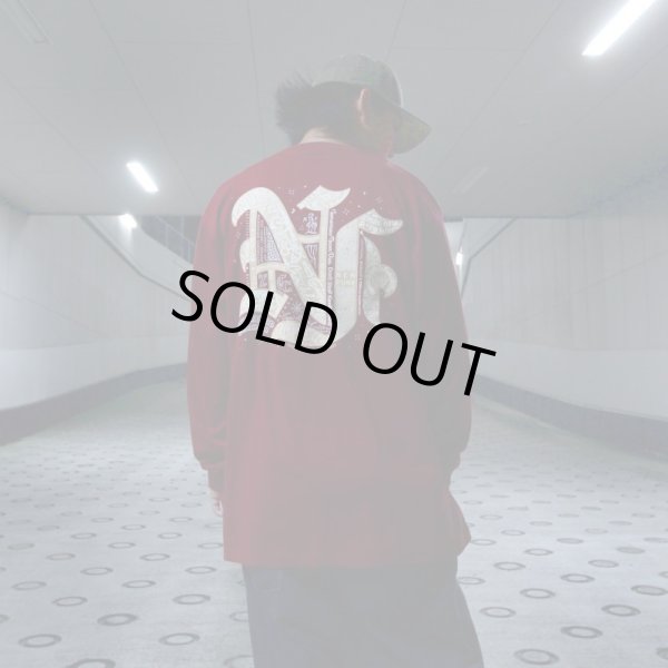 画像7: 【NEWFUNK】FLASH LONG SLEEVE SHIRT (WINE) (7)