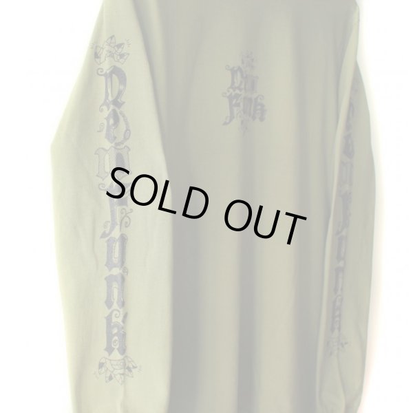 画像3: 【NEWFUNK】SIBA "Shakur" LONG SLEEVE SHIRT (Olive) (3)