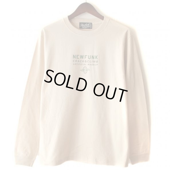 画像2: 【NEWFUNK】PAISLEY BANDANA LONG SLEEVE SHIRT (Sand Beige) (2)