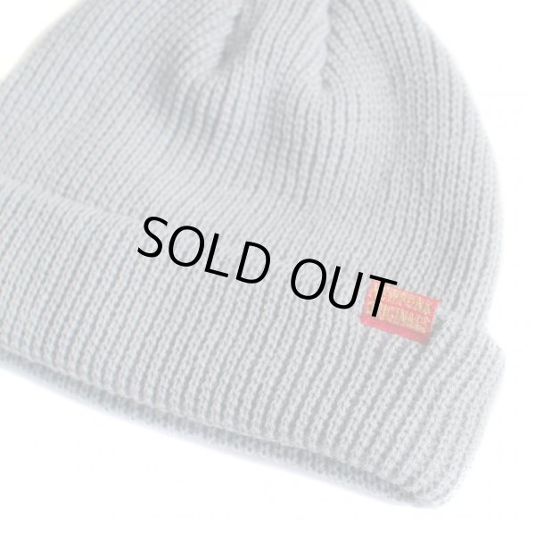 画像2: 【NEWFUNK】SHORT KNIT CAP (GRAY) (2)