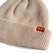 画像2: 【NEWFUNK】SHORT KNIT CAP (BEIGE) (2)