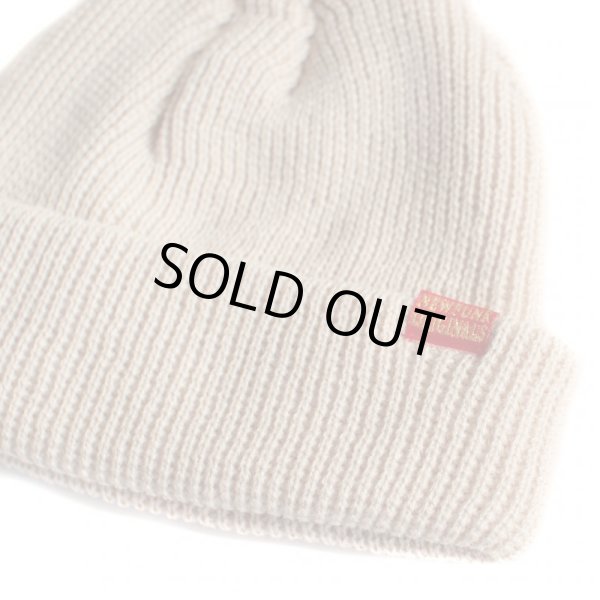 画像2: 【NEWFUNK】SHORT KNIT CAP (BEIGE) (2)