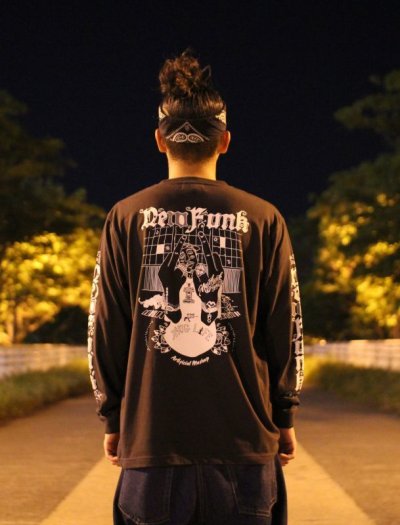 画像2: 【NEWFUNK】SIBA "Shakur" Long Sleeve Shirt (Shadow)